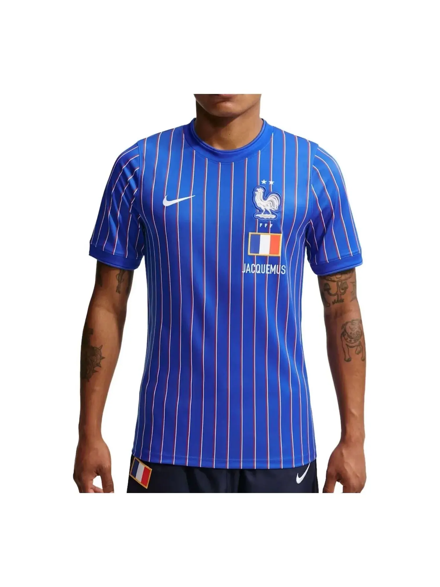 Мужская футболка Nike x France x Jacquemus Cryoshot Dri-FIT — изображение 1 из 4, синий