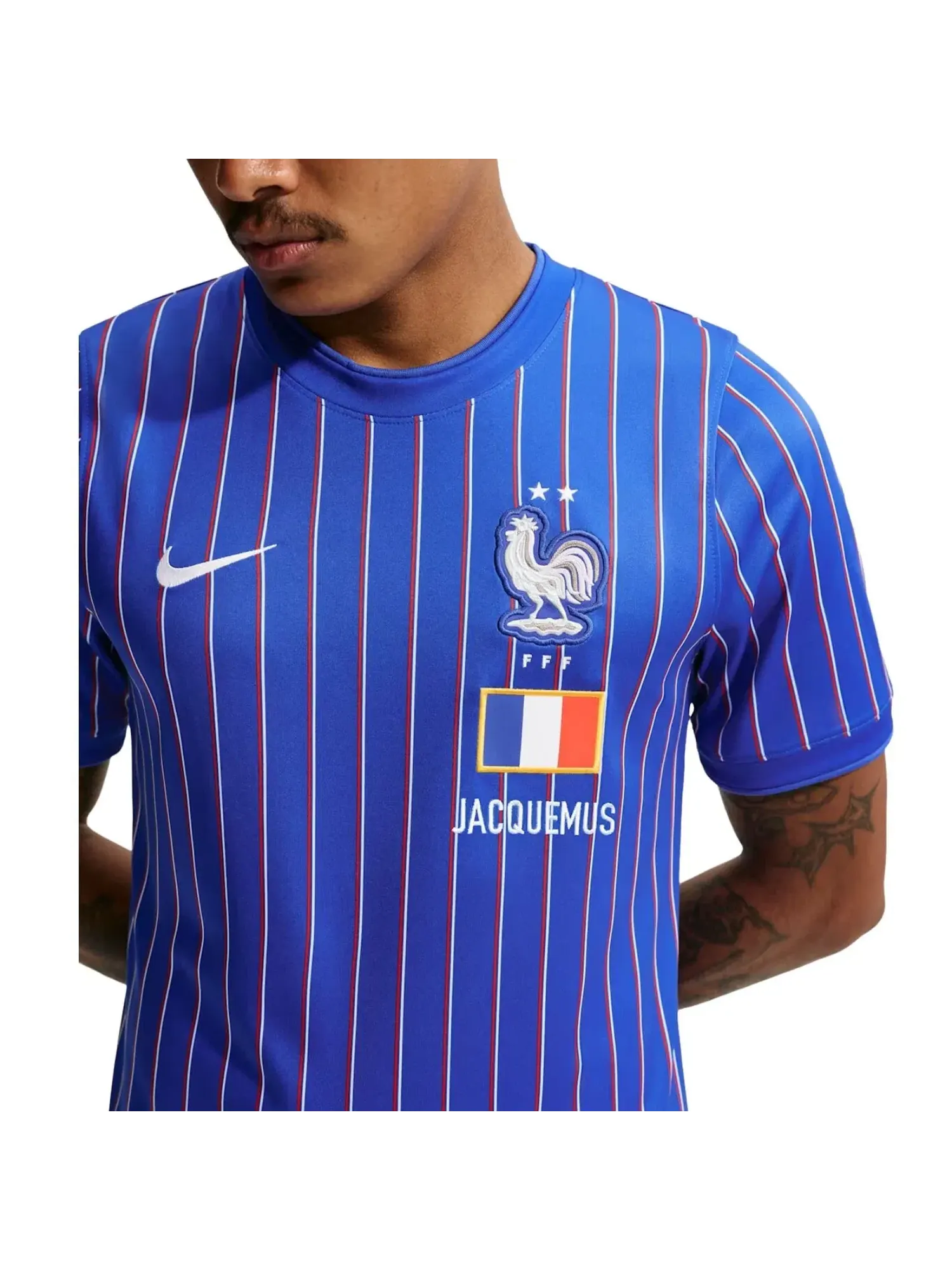 Мужская футболка Nike x France x Jacquemus Cryoshot Dri-FIT — изображение 3 из 4, синий