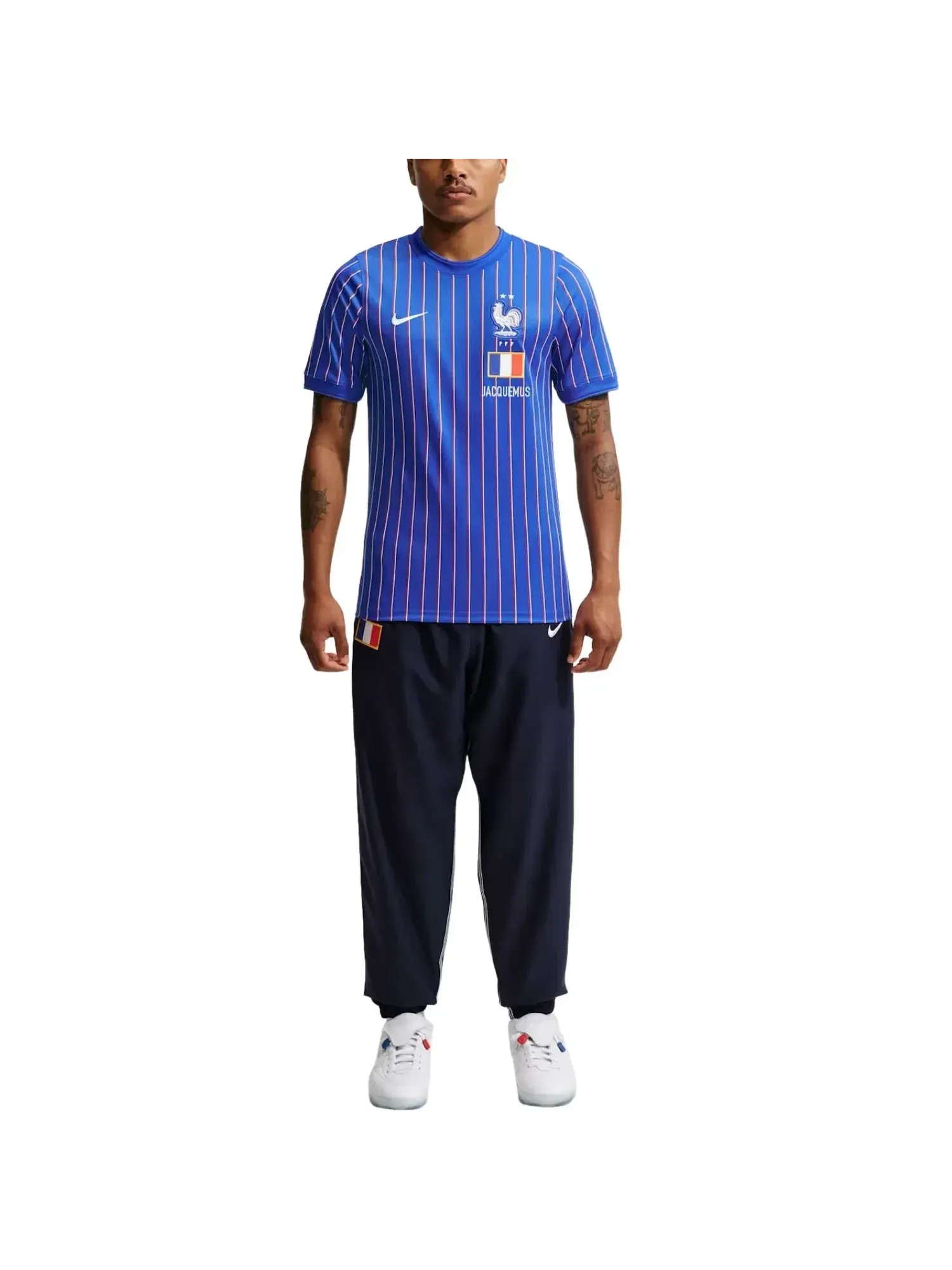 Мужская футболка Nike x France x Jacquemus Cryoshot Dri-FIT — изображение 4 из 4, синий