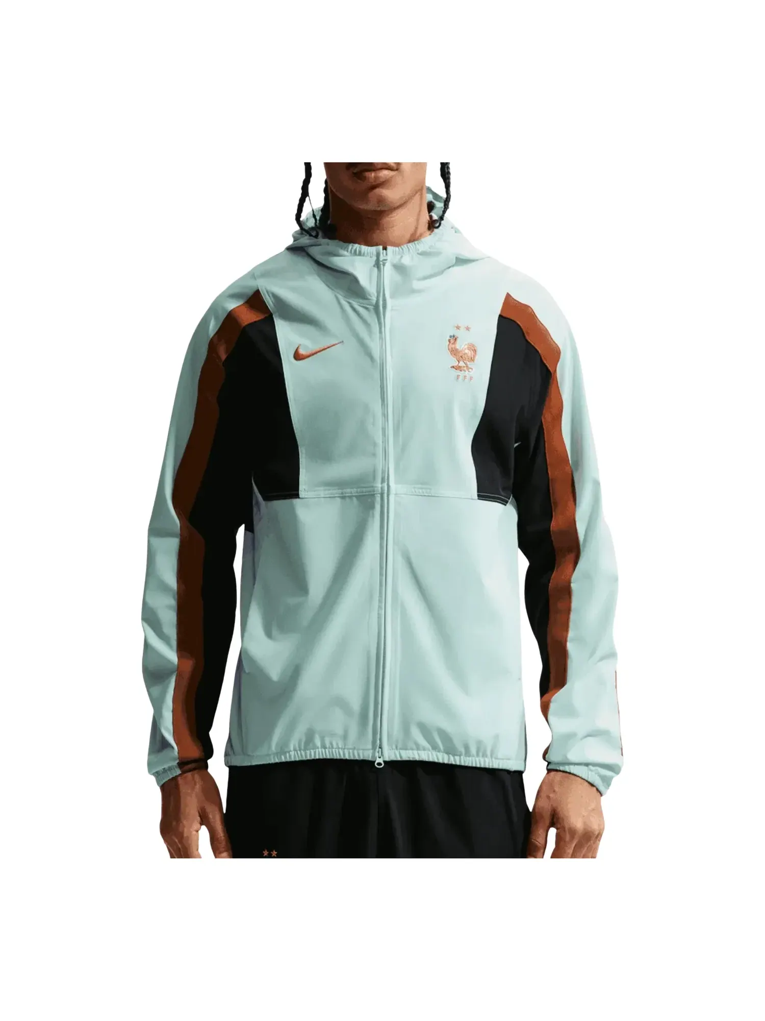 Мужская куртка с длинным рукавом Nike FFF Energy Dri-FIT Woven — изображение 1 из 2, зеленый