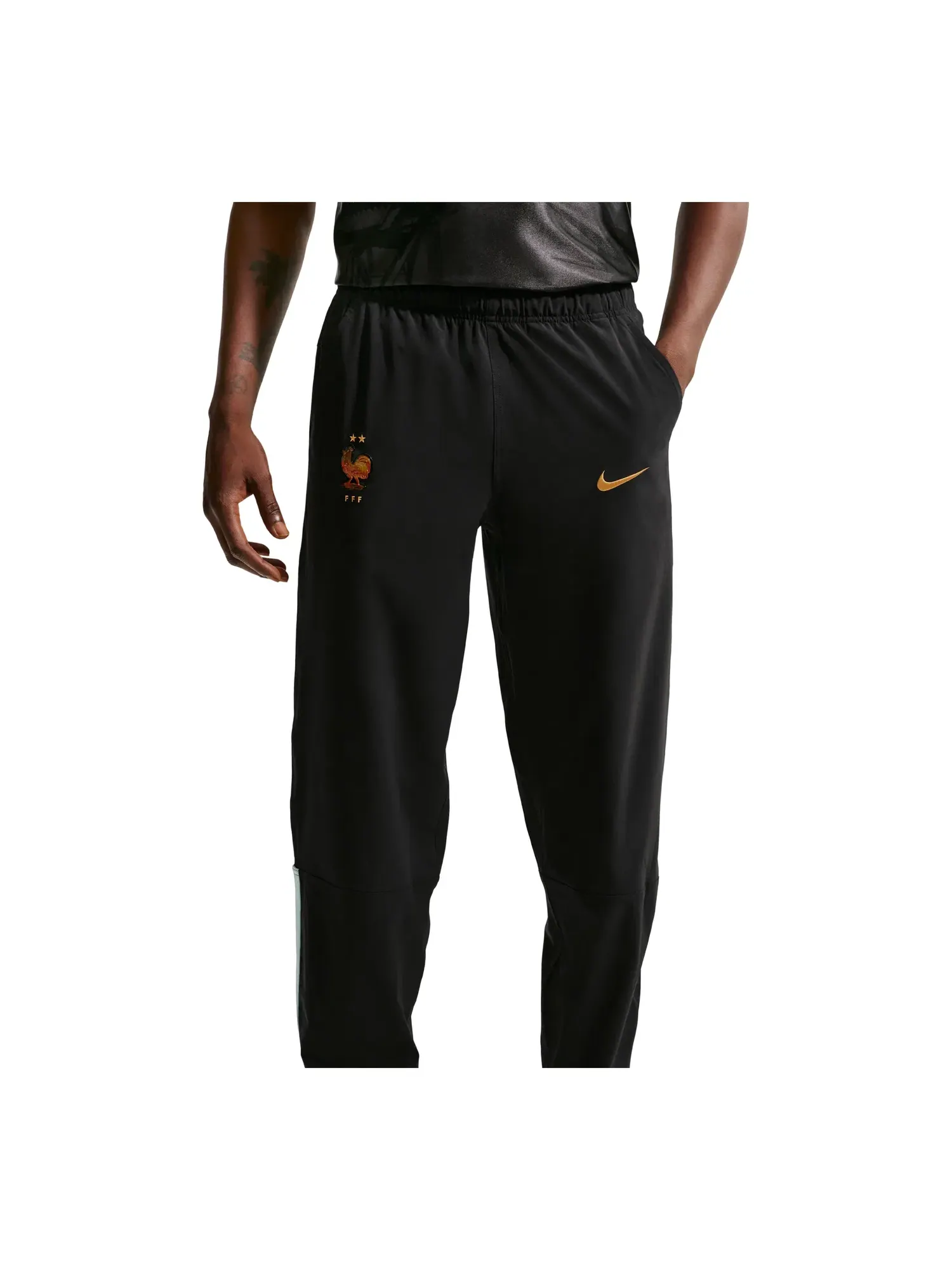 Мужские штаны с принтом FFF Energy Dri-FIT Woven Nike — изображение 1 из 3, черный