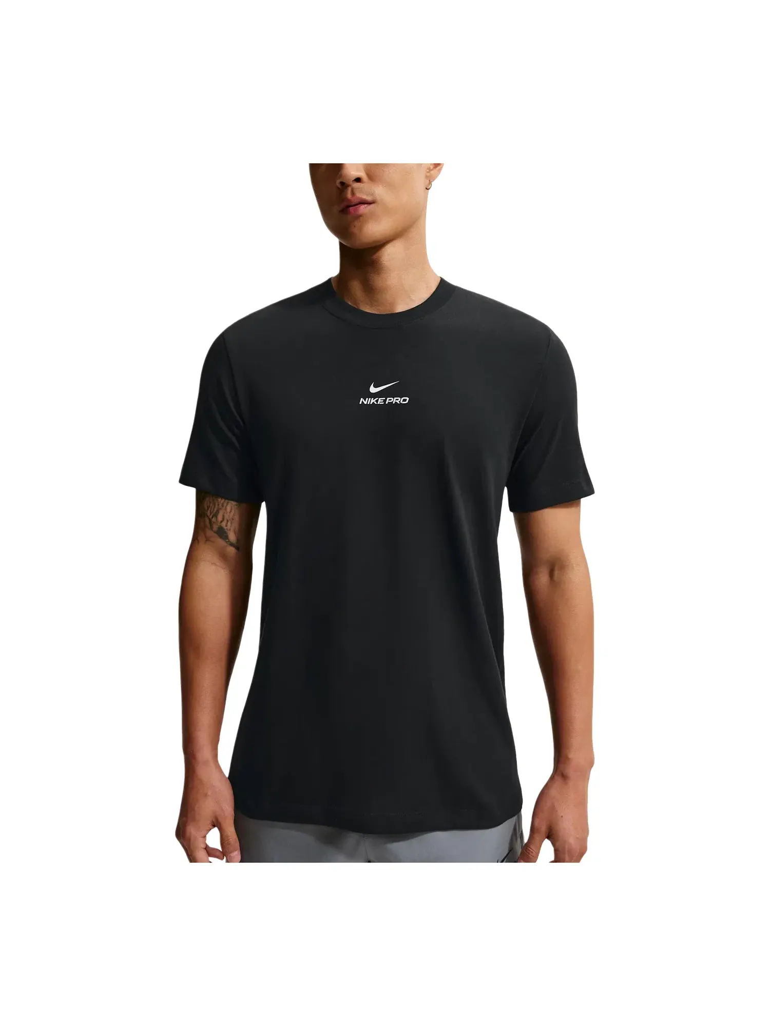 Мужская футболка Nike Pro Dri-Fit — изображение 1 из 3, черный