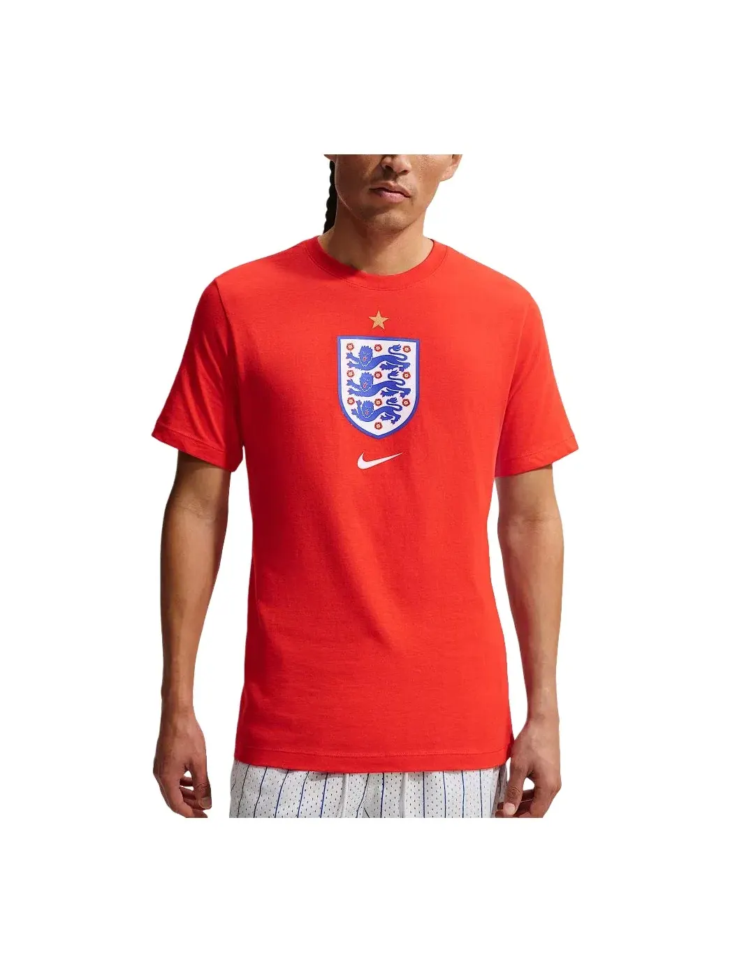 Мужская футболка Nike x England Soccer 'Challenge Red' — изображение 1 из 3, красный