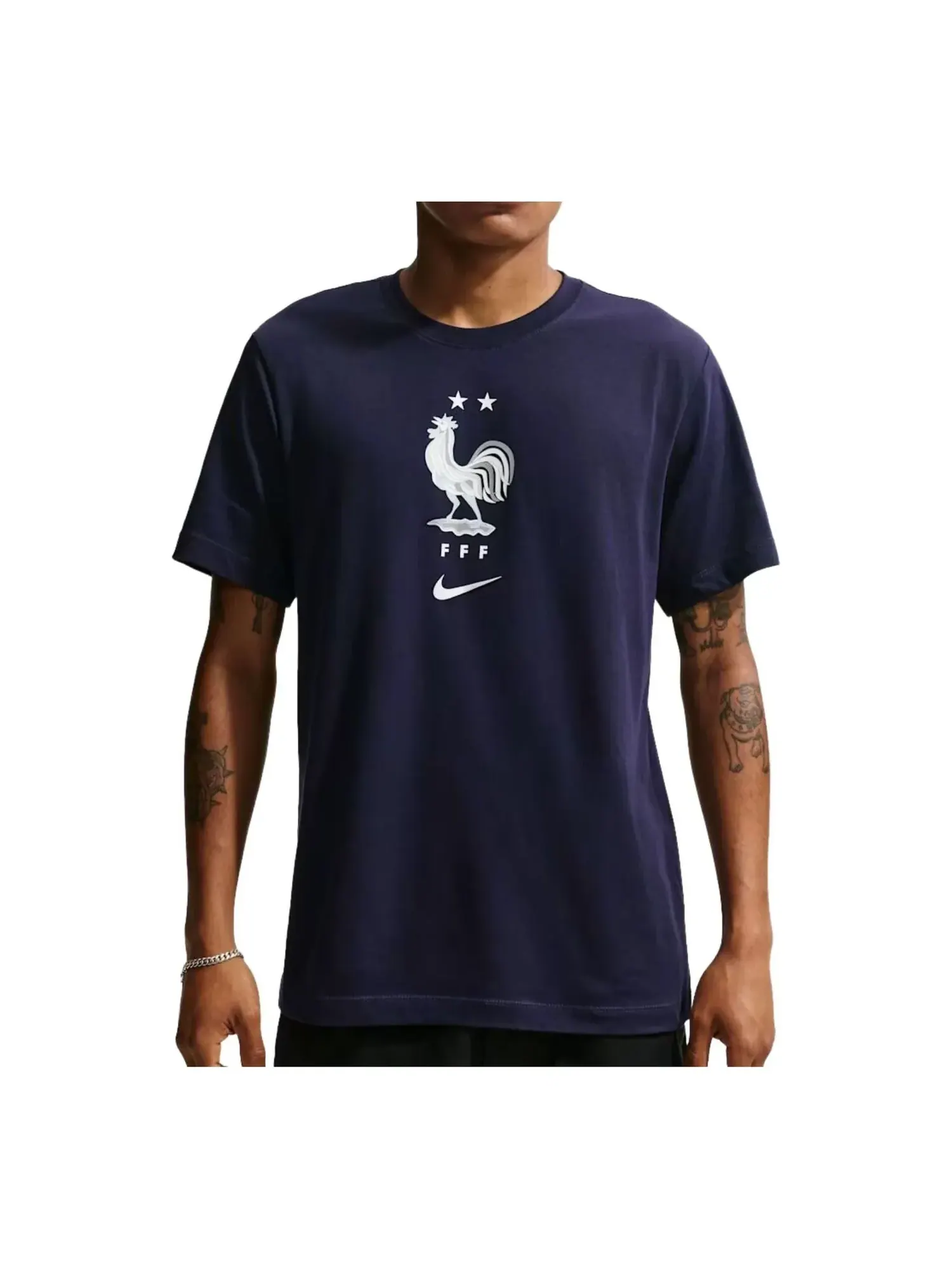 Футболка Nike FFF Class-Fit 'Blackened Blue' — изображение 1 из 2, синий
