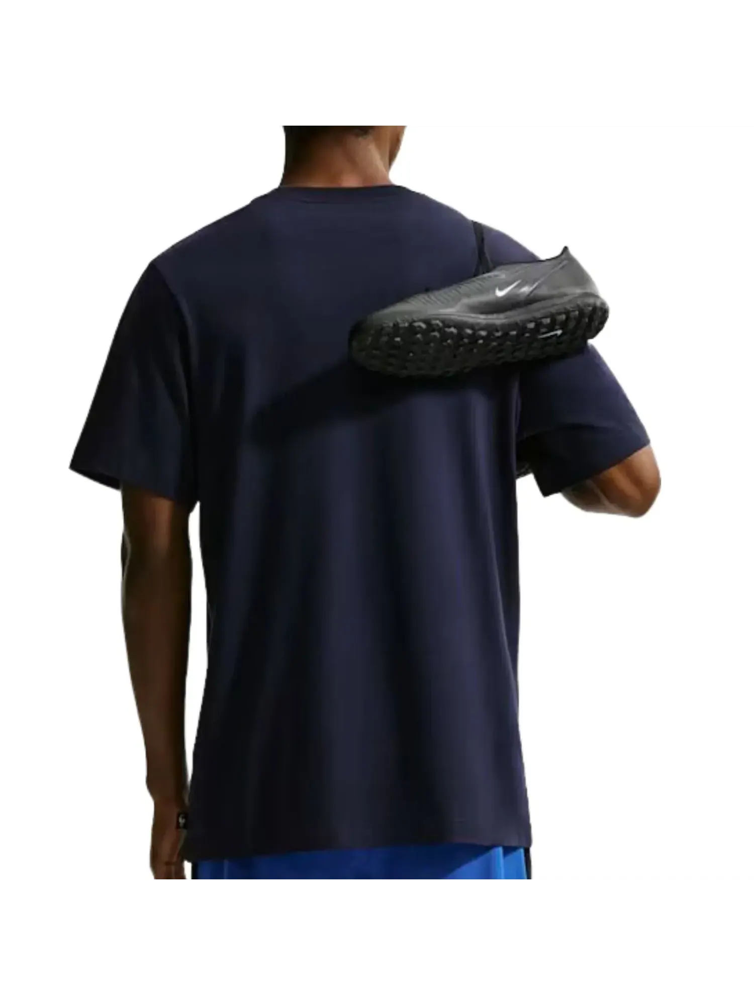 Футболка Nike FFF 'Blackened Blue' — изображение 2 из 2, синий