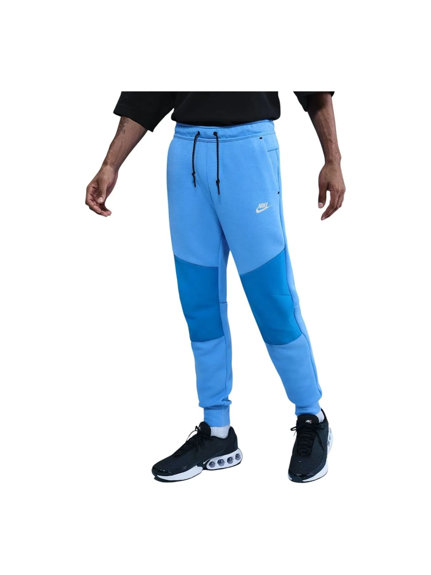 Спортивные брюки Nike Tech Fleece Joggers 'University Blue Light Photo Blue' — изображение 1 из 3, синий/светлый синий