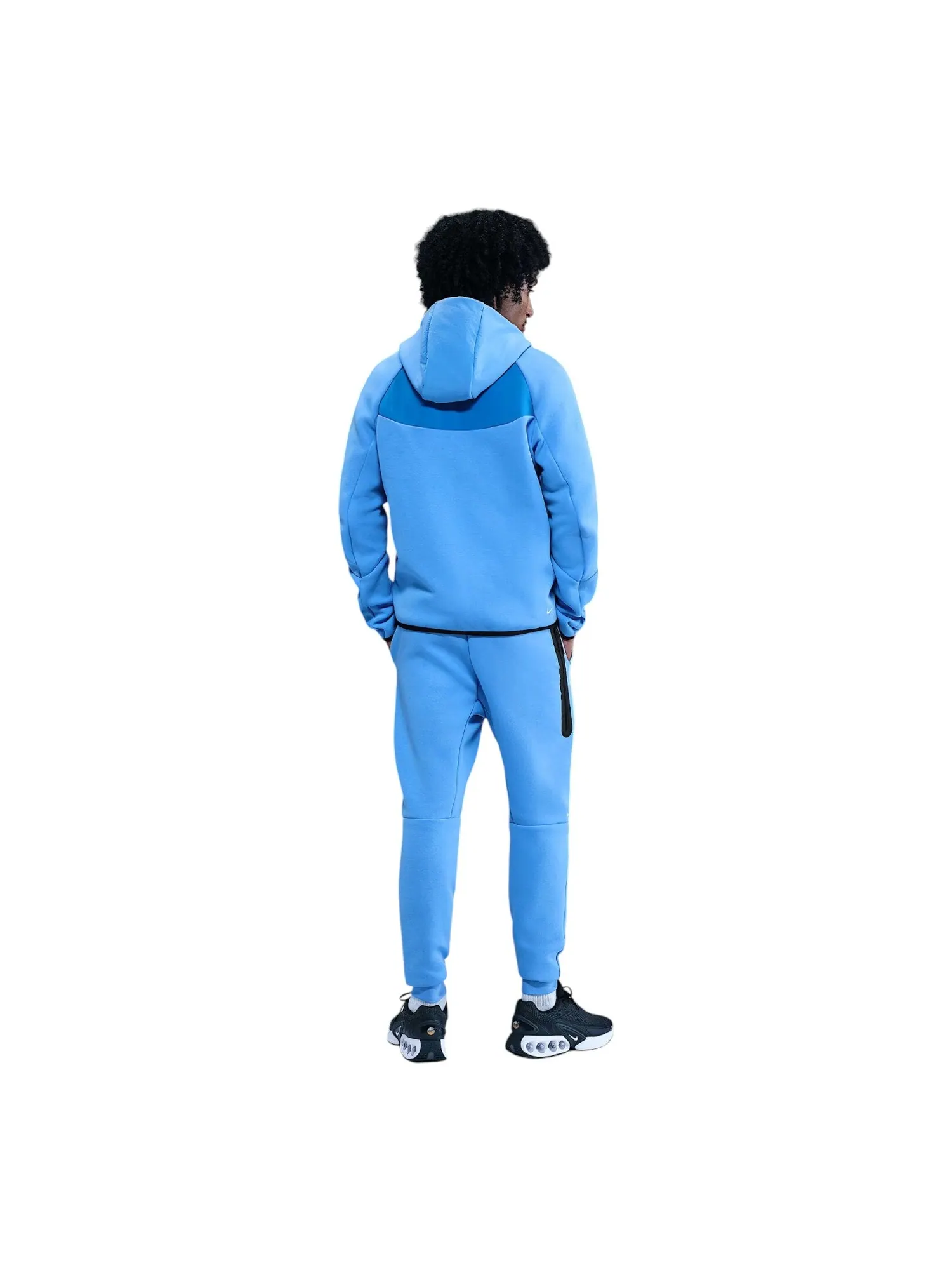 Спортивные брюки Nike Tech Fleece Joggers 'University Blue Light Photo Blue' — изображение 3 из 3, синий/светлый синий