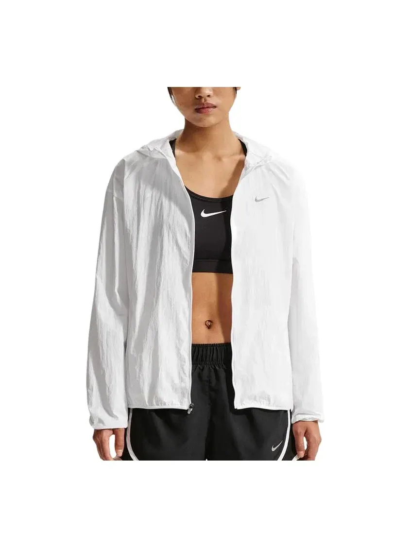 Женская куртка с защитой от ультрафиолета Nike Tempo UV Protection Lightweight Jacket — изображение 1 из 3, белый