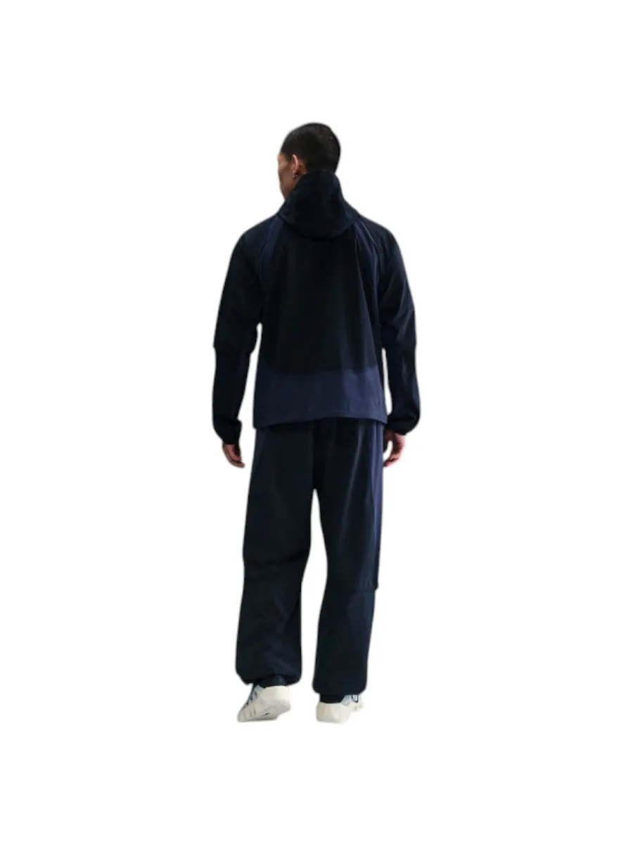 Куртка Nike Tech Woven Color-Block Loose Jacket 'Black Obsidian' — изображение 2 из 4, черный