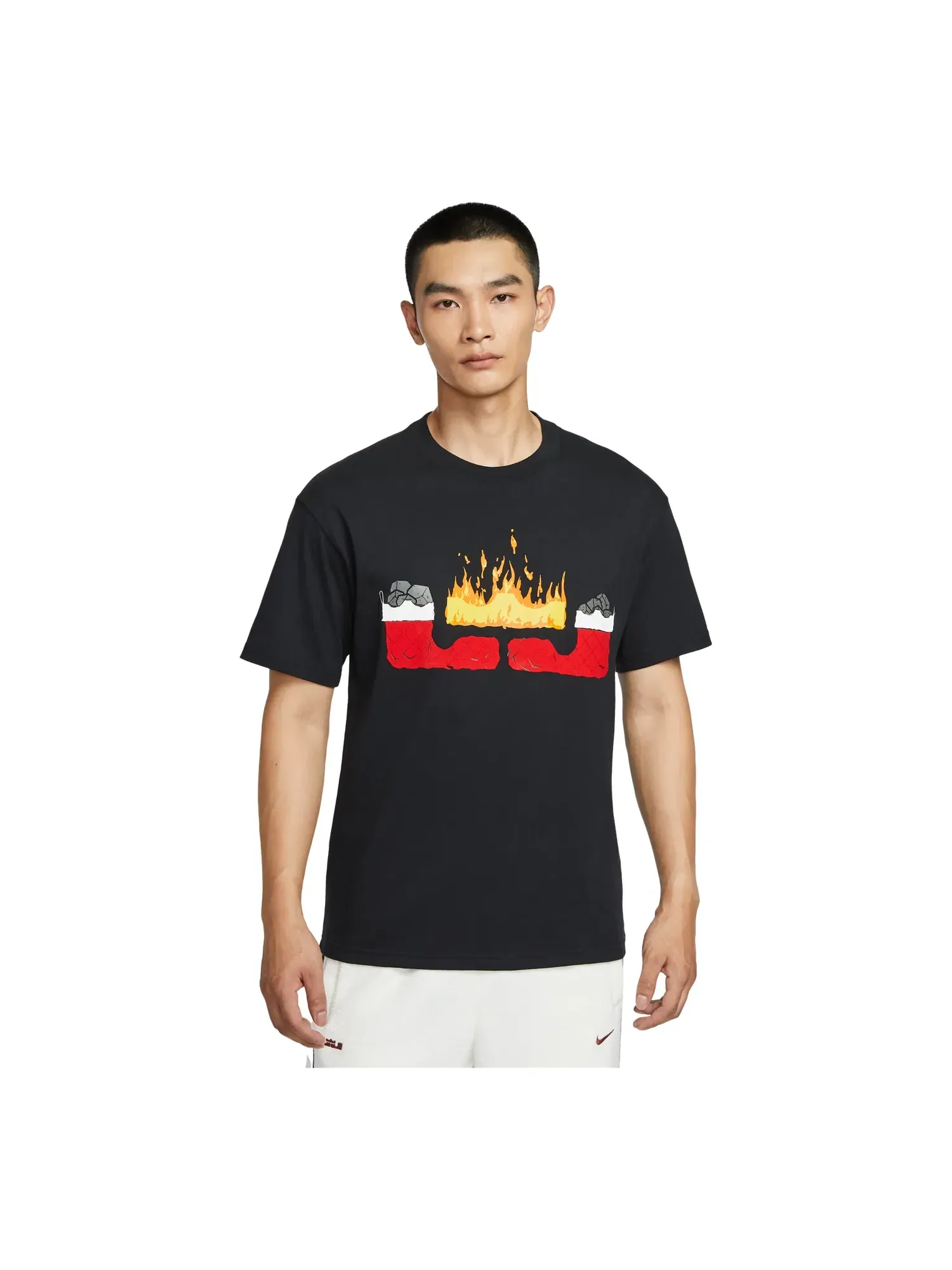 Футболка Nike LeBron, подарок на Рождество, IH8551-045 — изображение 1 из 6, черный