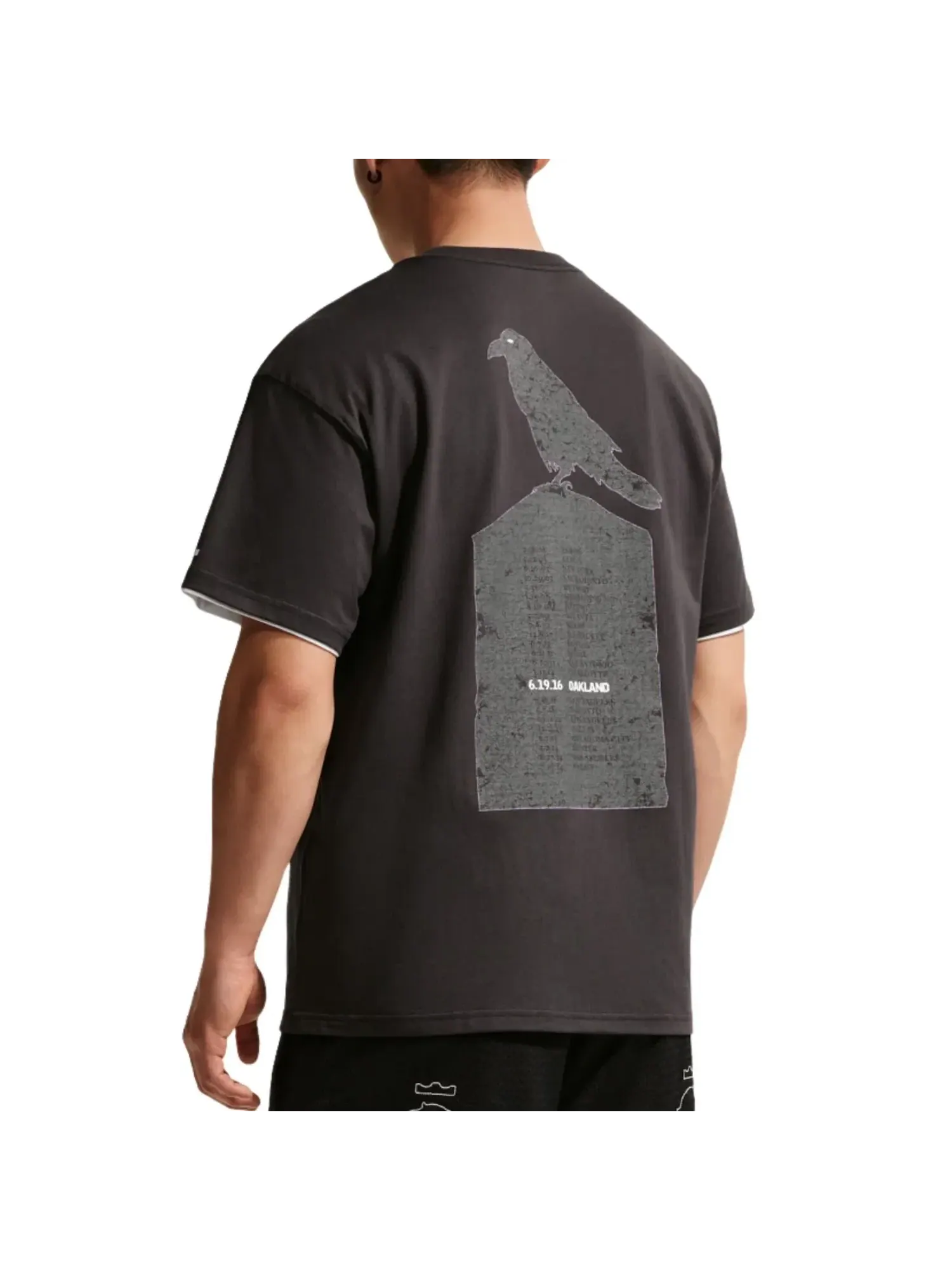 Футболка Nike LeBron «Hurt Feelings» IH8578-045 — изображение 2 из 2, черный
