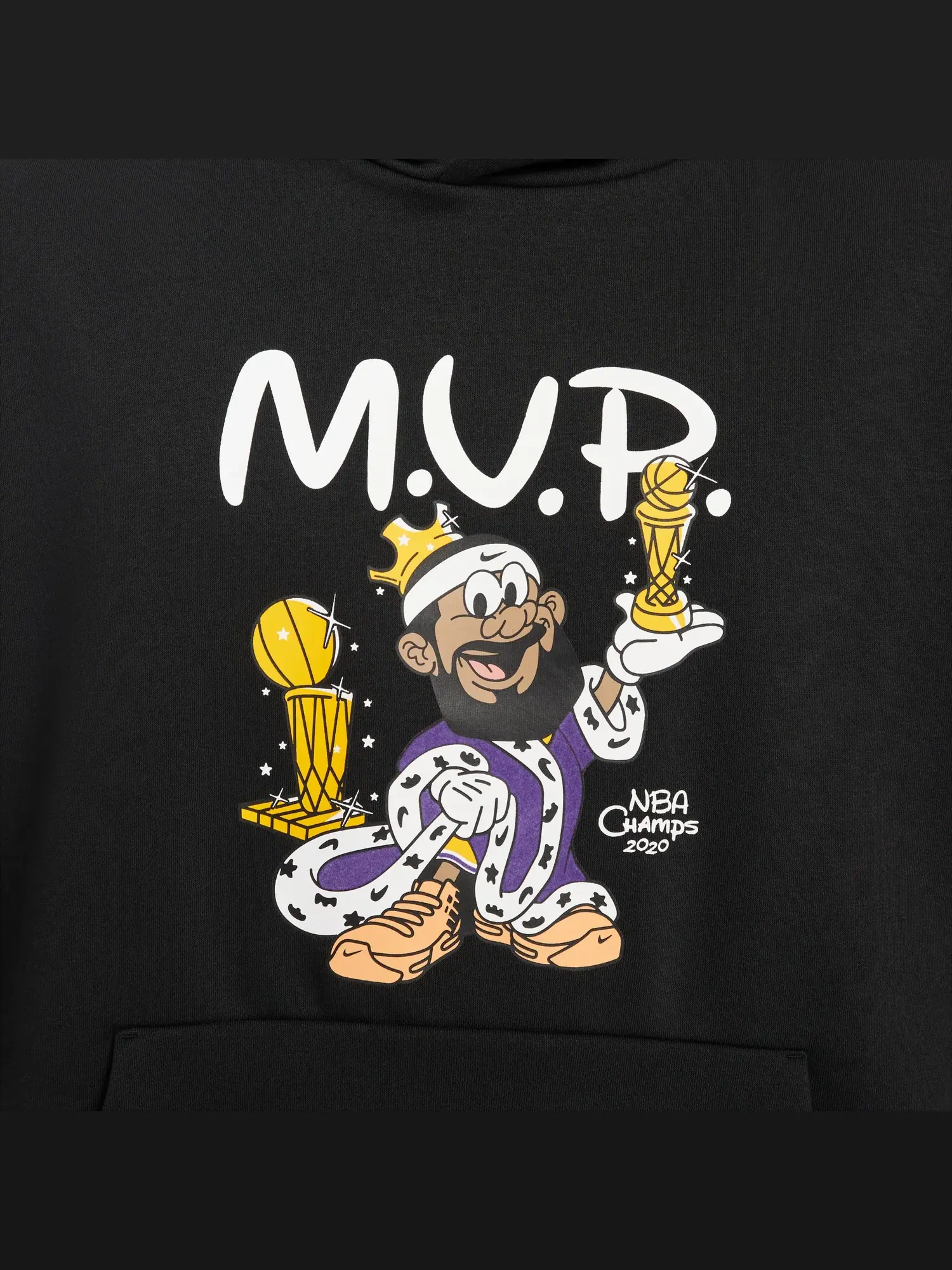 Худи Nike LeBron 'Bubble Boy' — изображение 2 из 6, черный