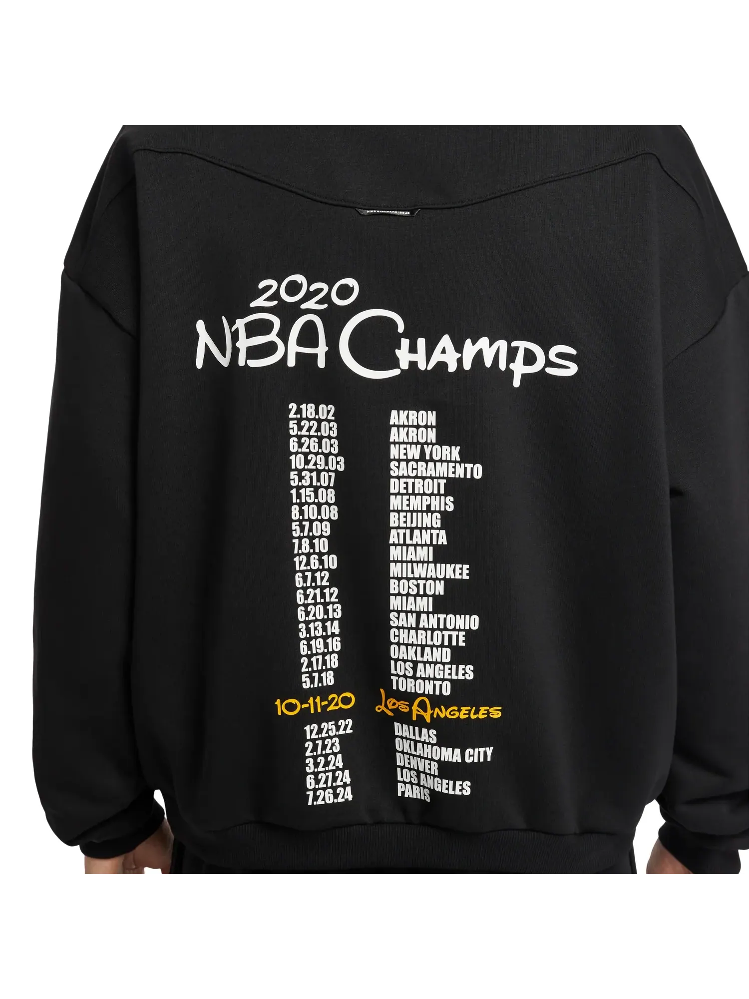 Худи Nike LeBron 'Bubble Boy' — изображение 3 из 6, черный