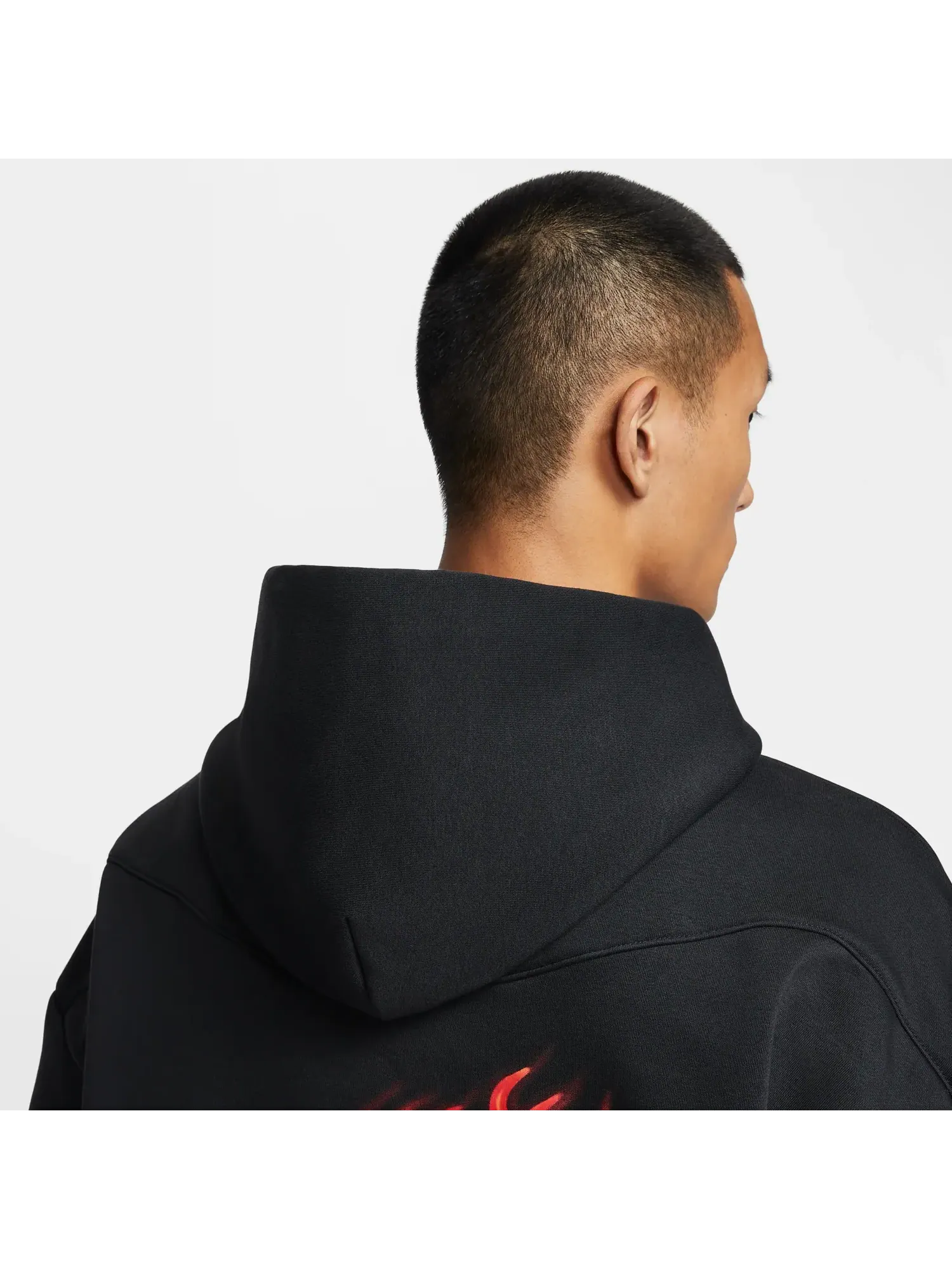 Худи Nike LeBron Therma-FIT, азиатская размерная сетка, модель 'Good Intentions' — изображение 5 из 6, черный