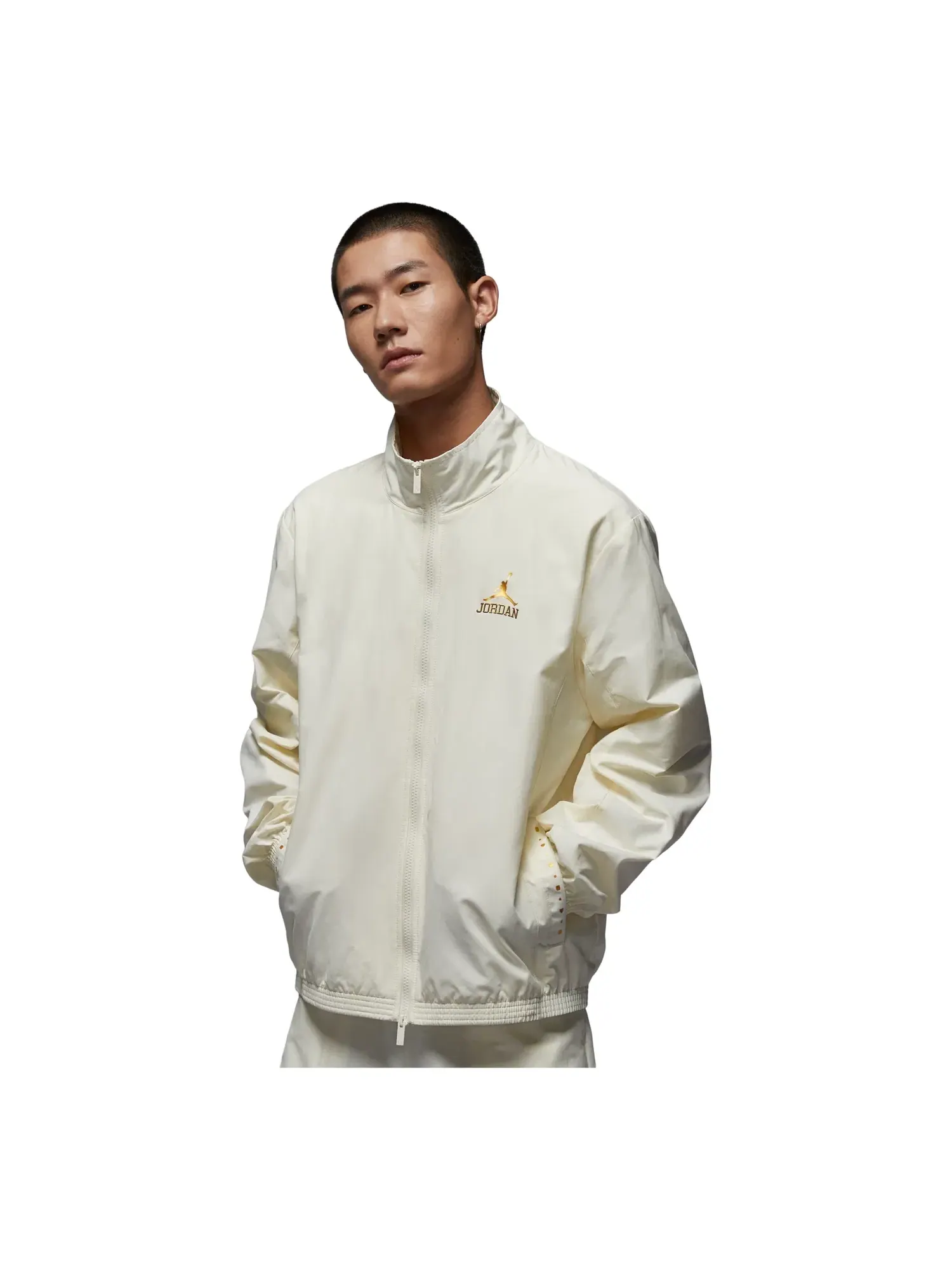 Мужская ветровка с длинным рукавом Jordan ASMJCLSSC DLX Wind Jacket — изображение 1 из 6, белый