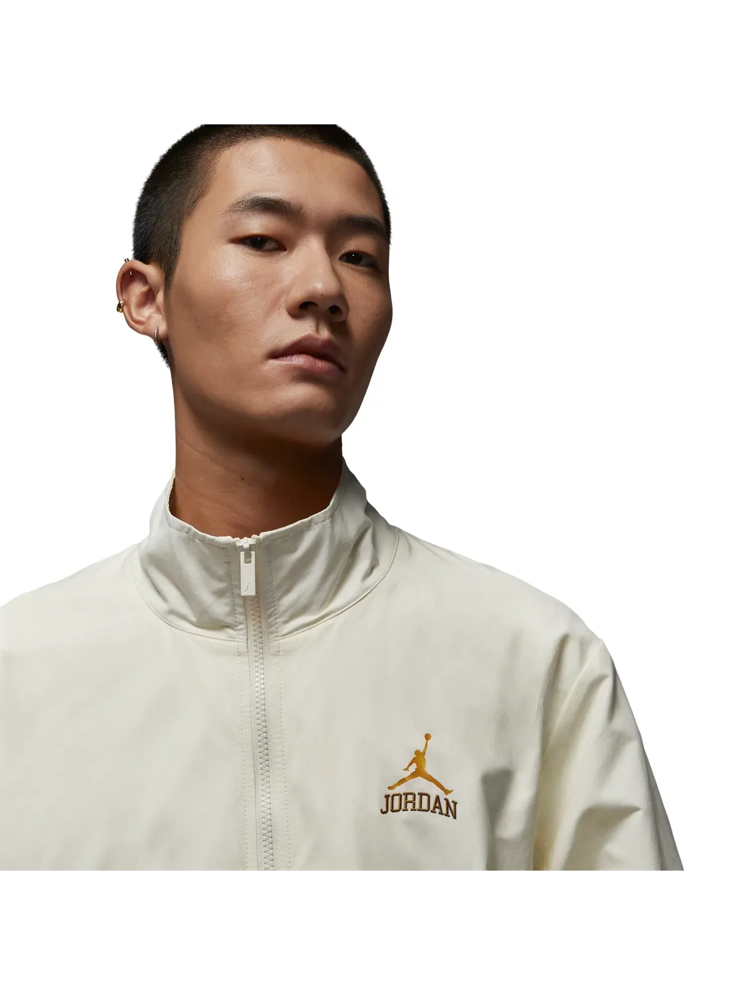Мужская ветровка с длинным рукавом Jordan ASMJCLSSC DLX Wind Jacket — изображение 2 из 6, белый