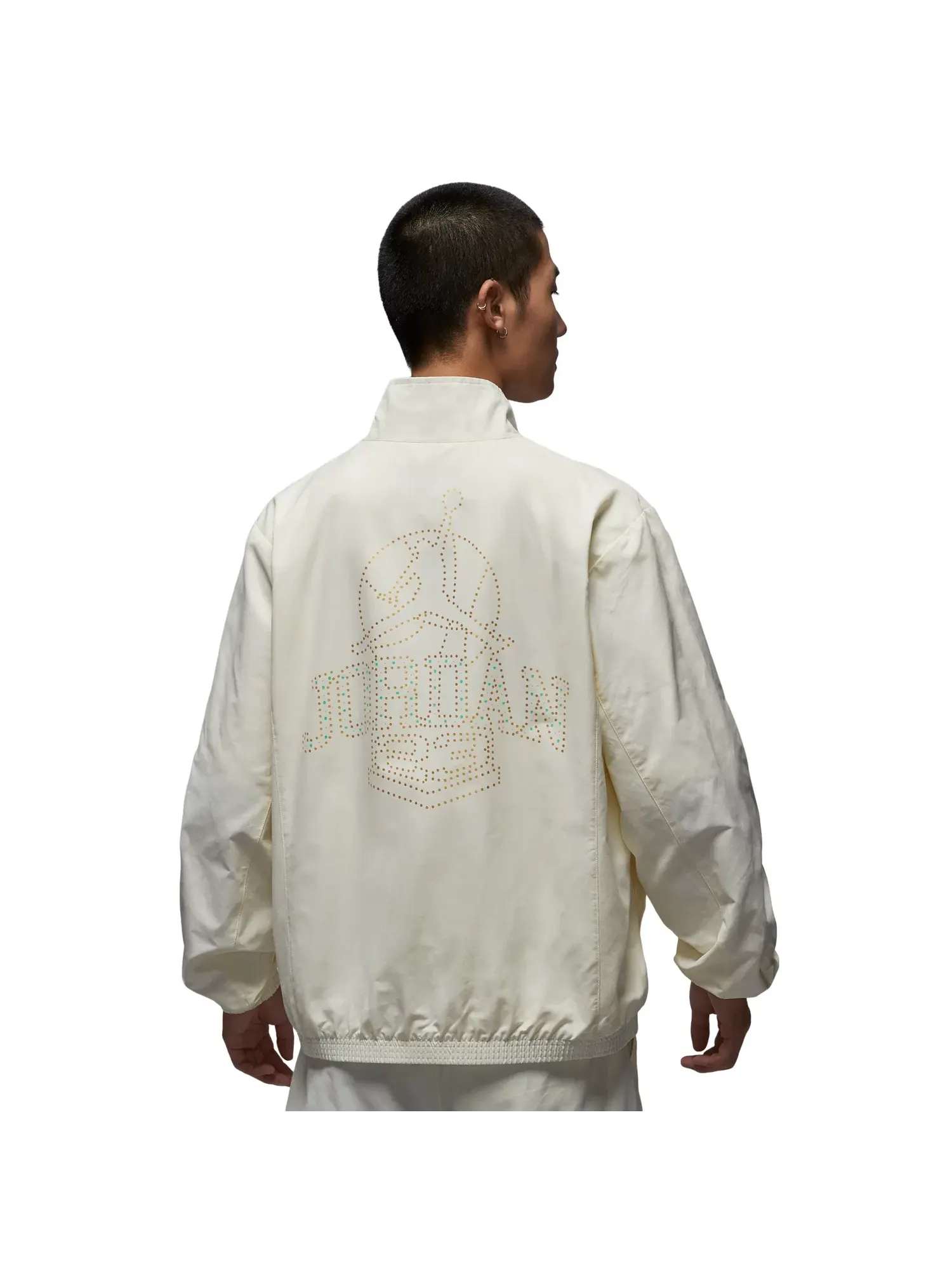 Мужская ветровка с длинным рукавом Jordan ASMJCLSSC DLX Wind Jacket — изображение 6 из 6, белый