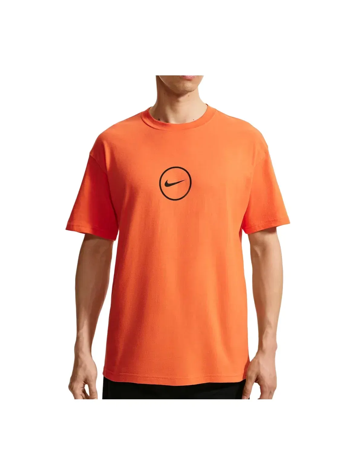 Мужская футболка с коротким рукавом Turf Orange Nike — изображение 1 из 2, оранжевый