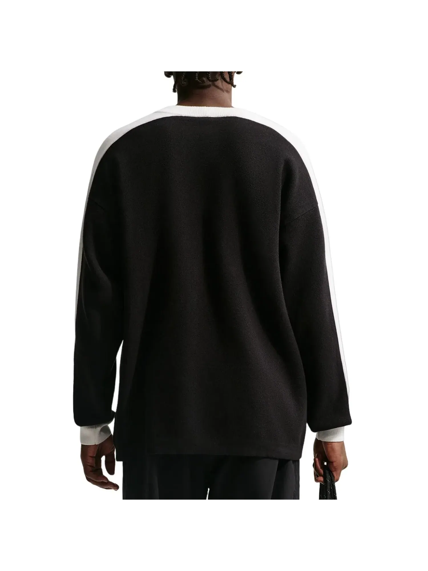 Свитер Nike Sportswear Club Jersey Sweater 'Black Sail' II1196-010 — изображение 2 из 2, черный
