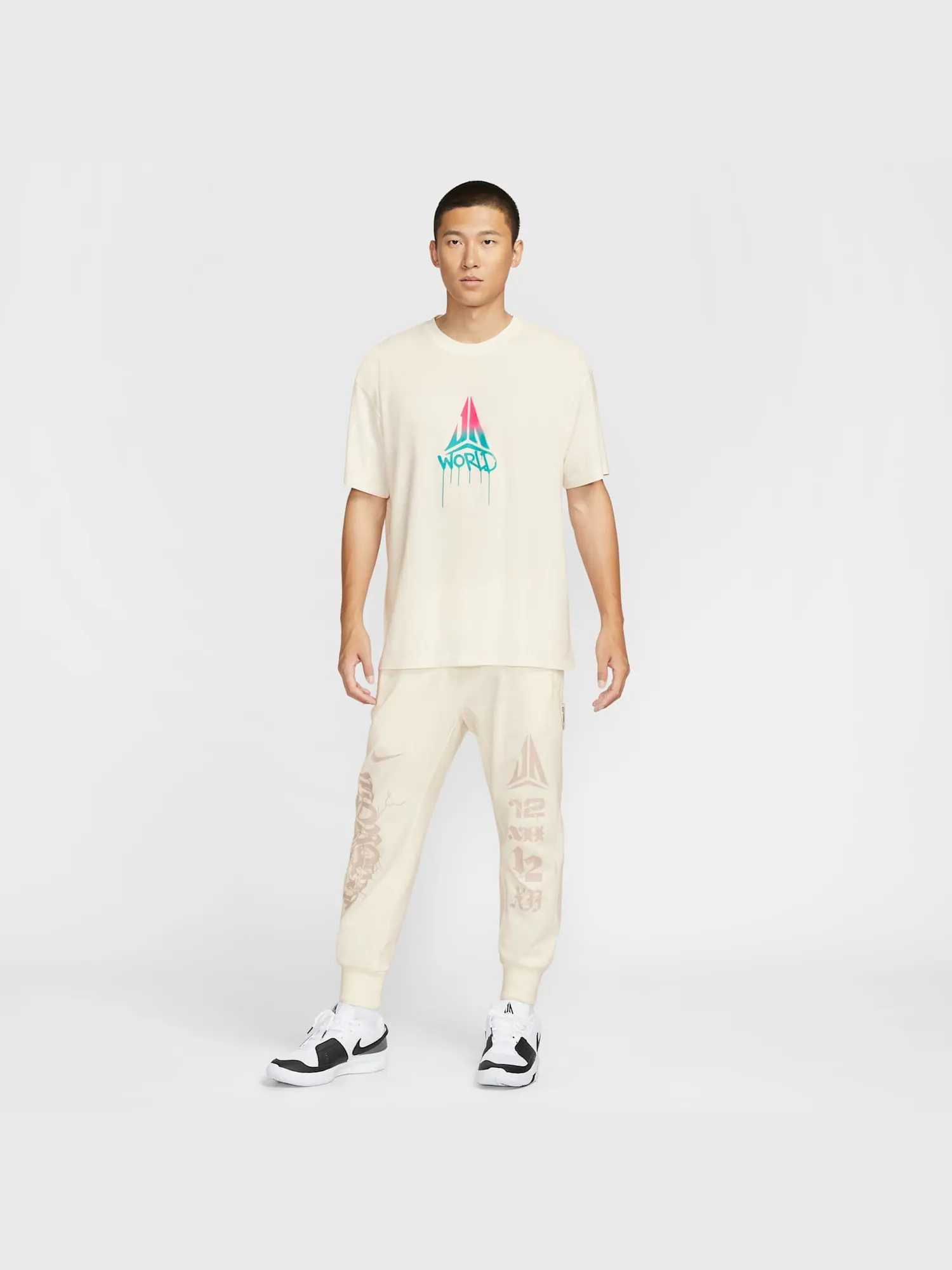 Футболка Nike JA Morant T-Shirt 'Sail' — изображение 5 из 5, бежевый