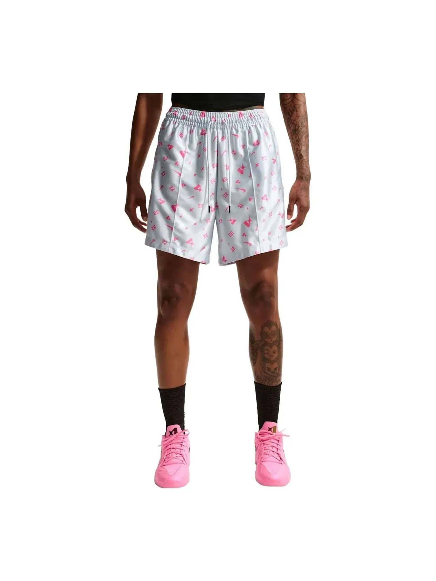 Женские шорты Nike Dri-FIT A'ja Wilson Pure Platinum Hyper Pink — изображение 1 из 4, розовый