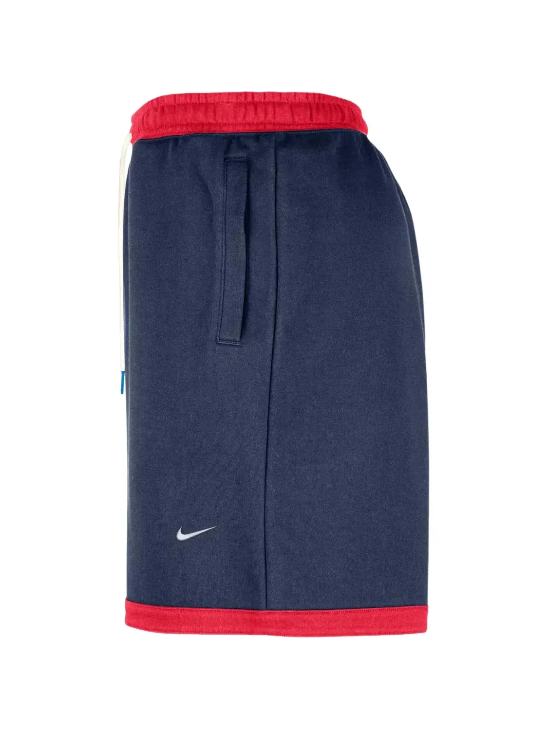 Мужские шорты из флиса Nike WNBA Legends Midnight Navy Action Red Sail — изображение 2 из 3, темно-синий