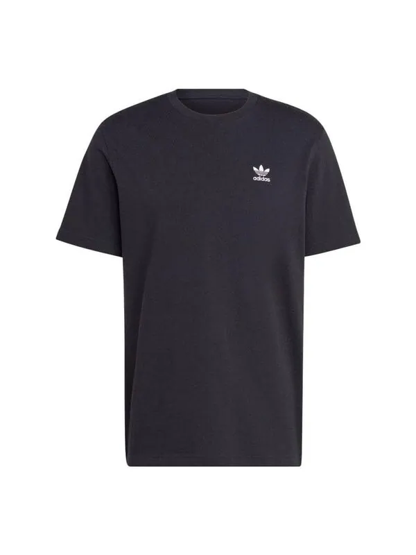 Футболка оригиналы adicolor классика сзади трилистник свободная футболка Adidas — изображение 1 из 2, черный/белый