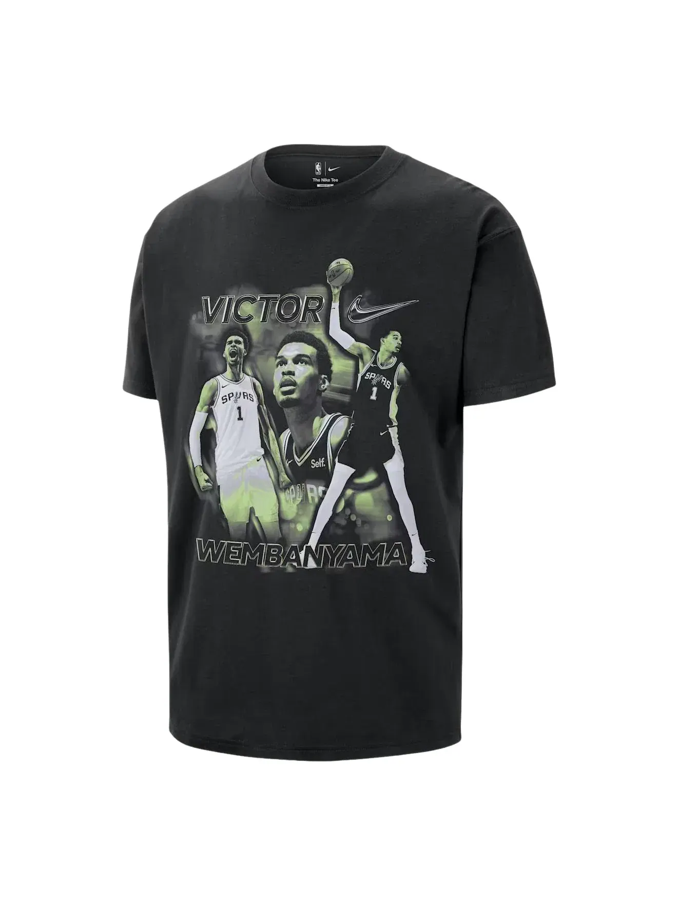 Футболка Nike NBA "Виктор Вембаньяма" II7131-010 — изображение 1 из 2, черный