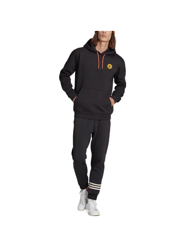 Толстовка adidas originals Wander Hour Pullover Hoodie 'Black' — изображение 2 из 4, черный