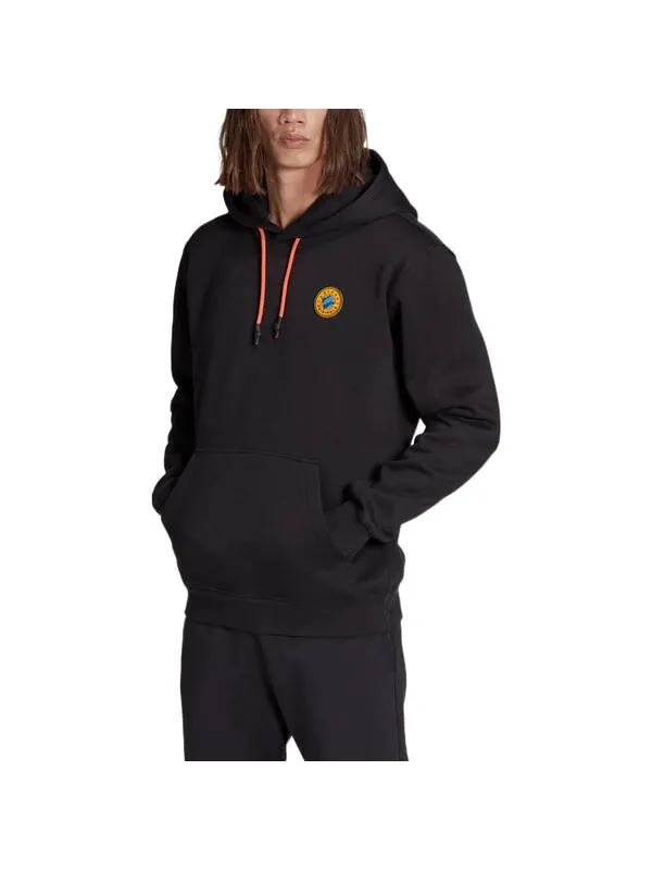 Толстовка adidas originals Wander Hour Pullover Hoodie 'Black' — изображение 3 из 4, черный