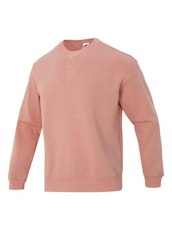 Толстовка Adidas French Terry Sweatshirt 'Pink' — изображение 1 из 1, розовый