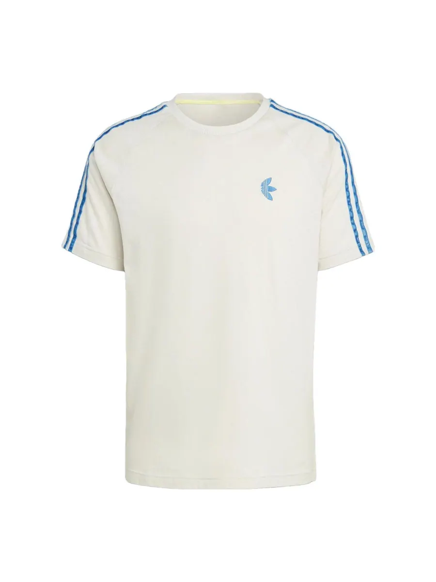 Футболка adidas originals Indigo Herz Fur T-shirt 'Aluminium' — изображение 1 из 6, бежевый