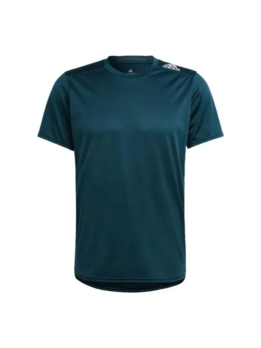 Футболка adidas Designed 4 Running T-Shirt 'Teal' — изображение 1 из 1, бирюзовый