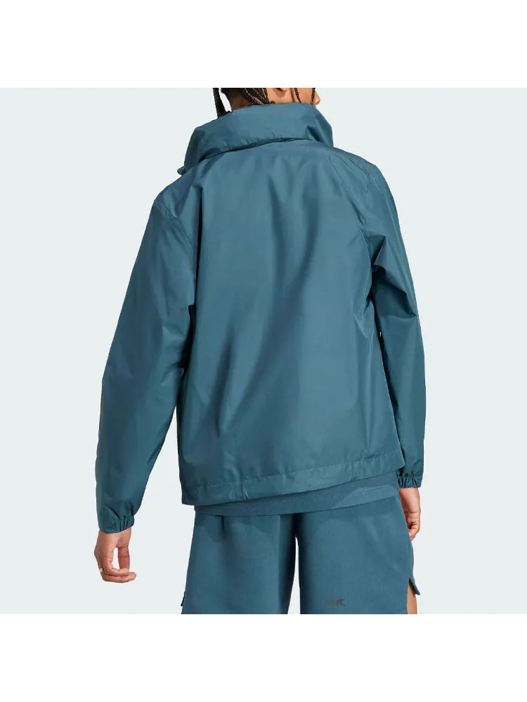 Куртка adidas BSC 3-Stripes Rain.Rdy Jacket 'Teal' — изображение 3 из 4, бирюзовый