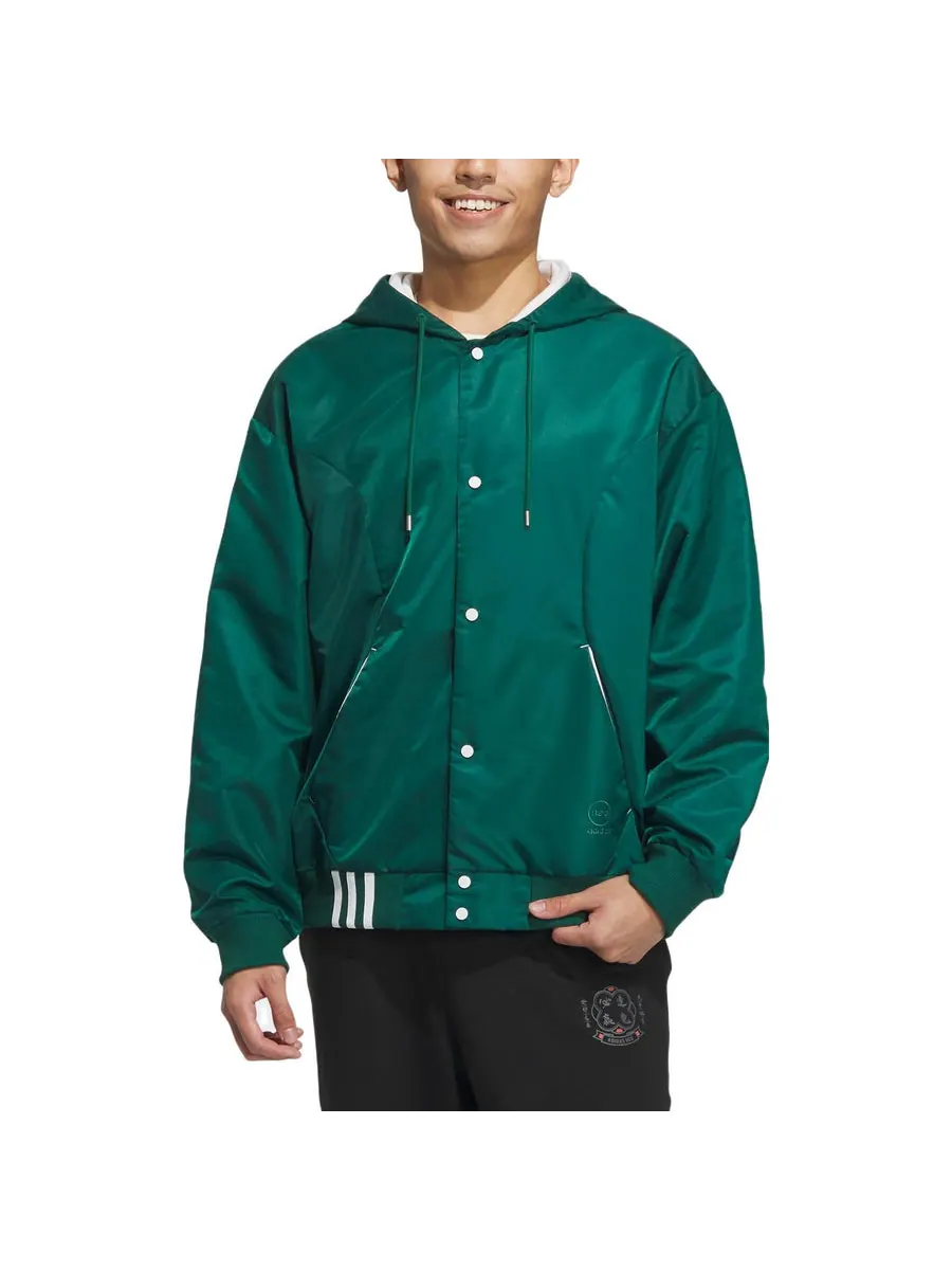 Куртка adidas Originals Track Jacket 'Green' — изображение 2 из 4, зеленый