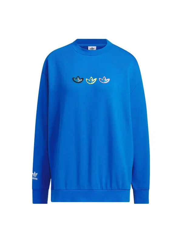 Свитера оригиналы v day crew свитшот Adidas — изображение 1 из 4, синий