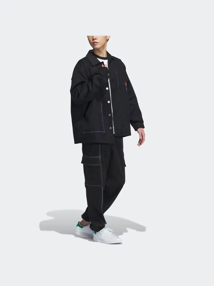 Куртка-рубашка Adidas Originals — изображение 4 из 7, черный