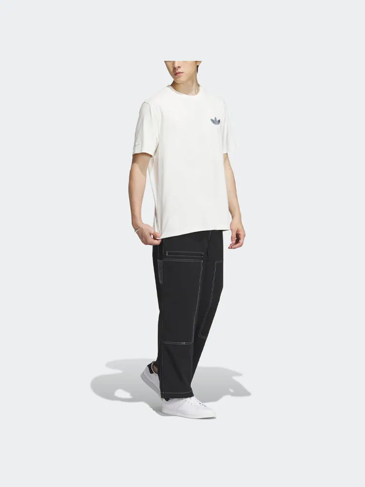 Футболка Adidas Originals нефритово-белая — изображение 4 из 5, белый