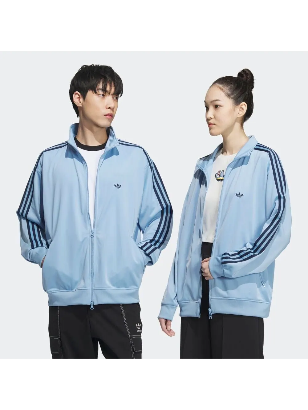 Спортивная куртка Adidas Track jacket (gender neutral) — изображение 4 из 4, небесный