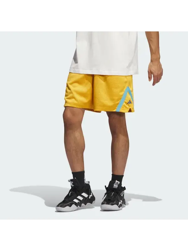 Шорты выберите летние шорты Adidas — изображение 2 из 4, желтый/синий