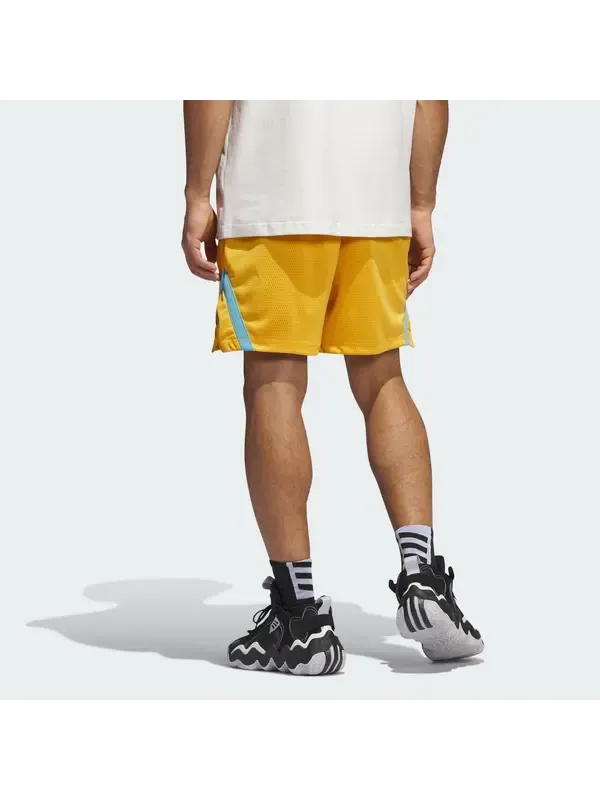 Шорты выберите летние шорты Adidas — изображение 3 из 4, желтый/синий
