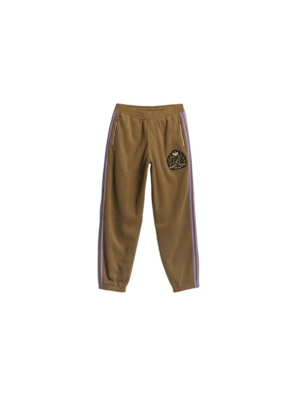 Брюки x blondey mccoy boucle trackpant asia sizing 'earth' Adidas — изображение 2 из 3, лайлак