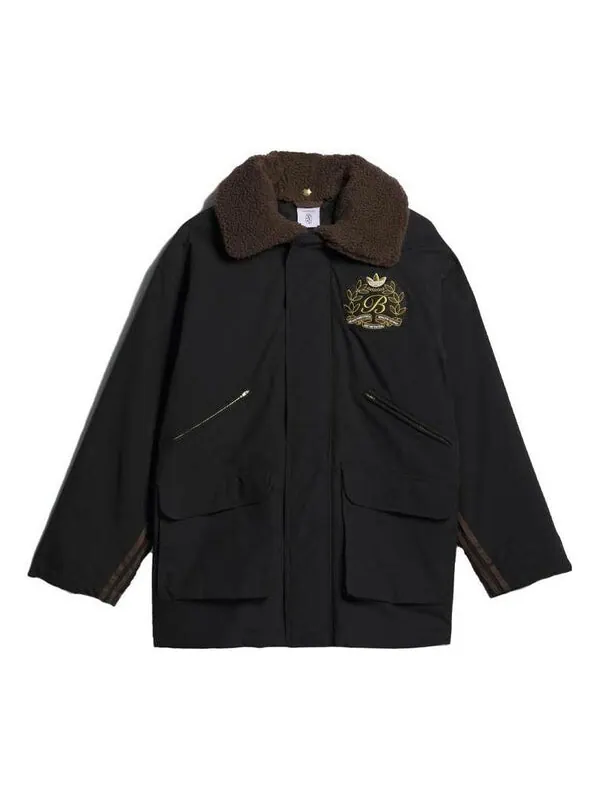 Куртка x пальто для повседневной носки blondey Adidas — изображение 1 из 3, черный/коричневый