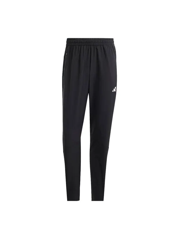 Штаны тренировочные штаны азиатские размеры Adidas — изображение 1 из 4, черный/белый