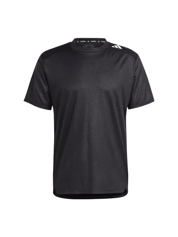 Футболка adidas D4T Strength Workout T-Shirt 'Black' — изображение 1 из 4, черный/черный