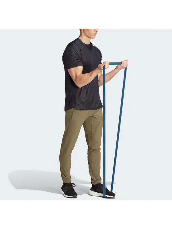 Футболка adidas D4T Strength Workout T-Shirt 'Black' — изображение 4 из 4, черный/черный