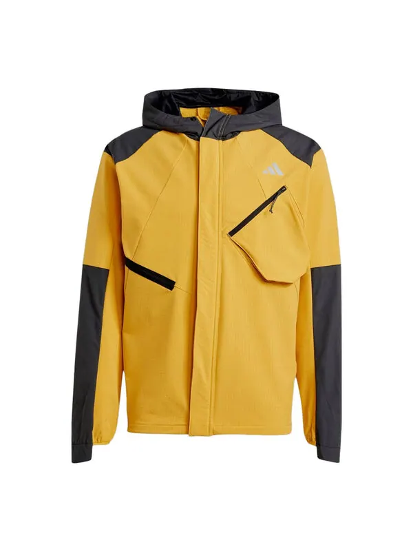 Куртка Ultimate Running покорите стихию cold.rdy куртка Adidas — изображение 1 из 1, желтый