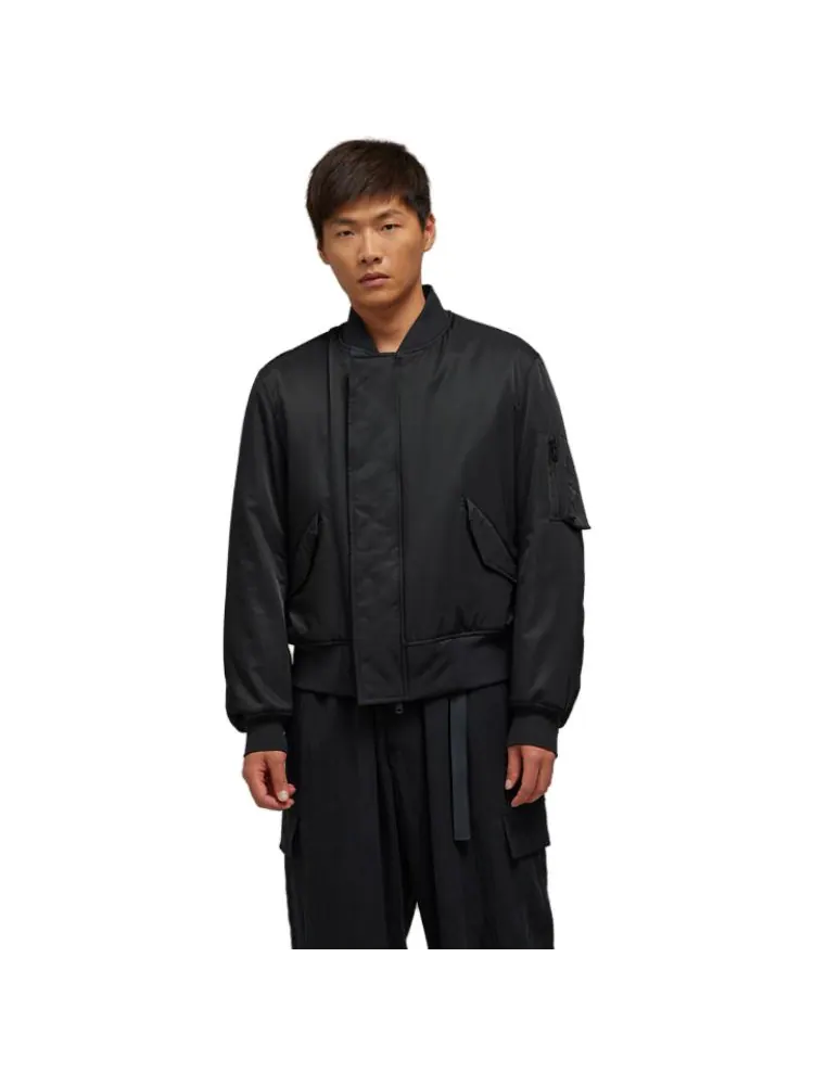 Куртка adidas Y-3 Bomber Jacket 'Black' — изображение 5 из 6, черный