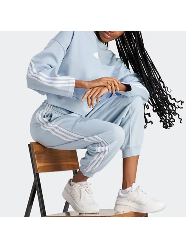 Свитшот Adidas Future Icons 3-Stripes — изображение 3 из 3, светлый синий