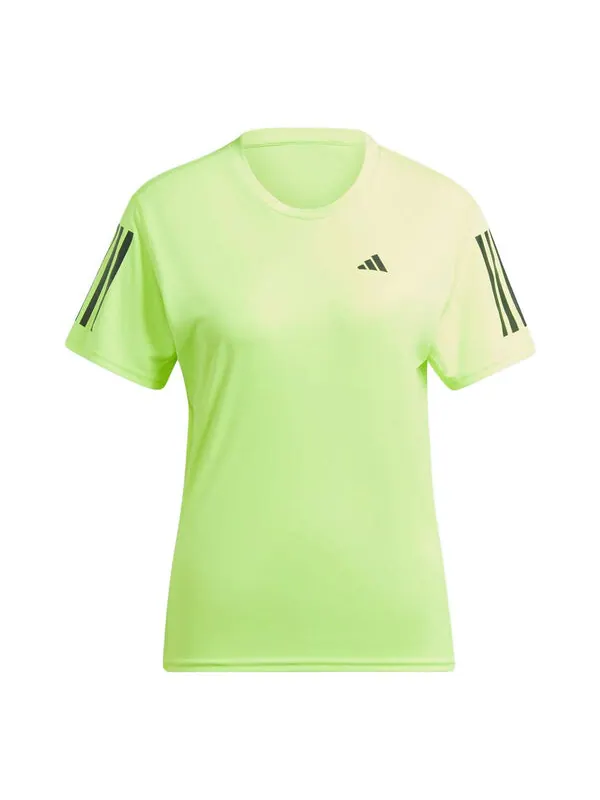 Футболка владеют футболкой для бега Adidas — изображение 1 из 4, черный